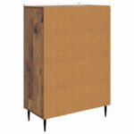 vidaXL Servírovacia skriňa so zásuvkou Staré drevo 66 x 34,5 x 97 cm – Obrázok 7