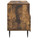 vidaXL TV skrinka Dymový dub 102 x 34,5 x 50 cm Kompozitné drevo – Obrázok 7