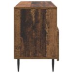 vidaXL TV skrinka Staré drevo 102 x 34,5 x 50 cm Kompozitné drevo – Obrázok 7