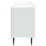 vidaXL TV skrinka Biela 150 x 31 x 52 cm Kompozitné drevo – Obrázok 7
