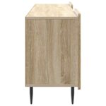 vidaXL TV skrinka Dub sonoma 150 x 31 x 52 cm Kompozitné drevo – Obrázok 7