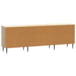vidaXL TV skrinka Dub sonoma 150 x 31 x 52 cm Kompozitné drevo – Obrázok 8