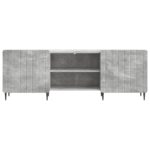 vidaXL TV skrinka Betónovo sivá 150 x 31 x 52 cm Kompozitné drevo – Obrázok 6