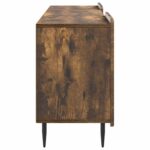 vidaXL TV skrinka Dymový dub 150 x 31 x 52 cm Kompozitné drevo – Obrázok 7