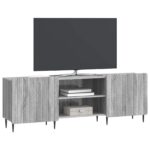 vidaXL TV skrinka Sivá sonoma 150 x 31 x 52 cm Kompozitné drevo – Obrázok 3