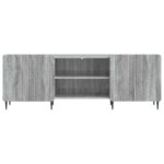vidaXL TV skrinka Sivá sonoma 150 x 31 x 52 cm Kompozitné drevo – Obrázok 6