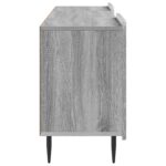 vidaXL TV skrinka Sivá sonoma 150 x 31 x 52 cm Kompozitné drevo – Obrázok 7