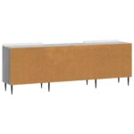 vidaXL TV skrinka Sivá sonoma 150 x 31 x 52 cm Kompozitné drevo – Obrázok 8