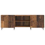 vidaXL TV skrinka Staré drevo 150 x 31 x 52 cm Kompozitné drevo – Obrázok 6