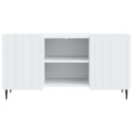 vidaXL TV skrinka Biela 102 x 34,5 x 52 cm Kompozitné drevo – Obrázok 6