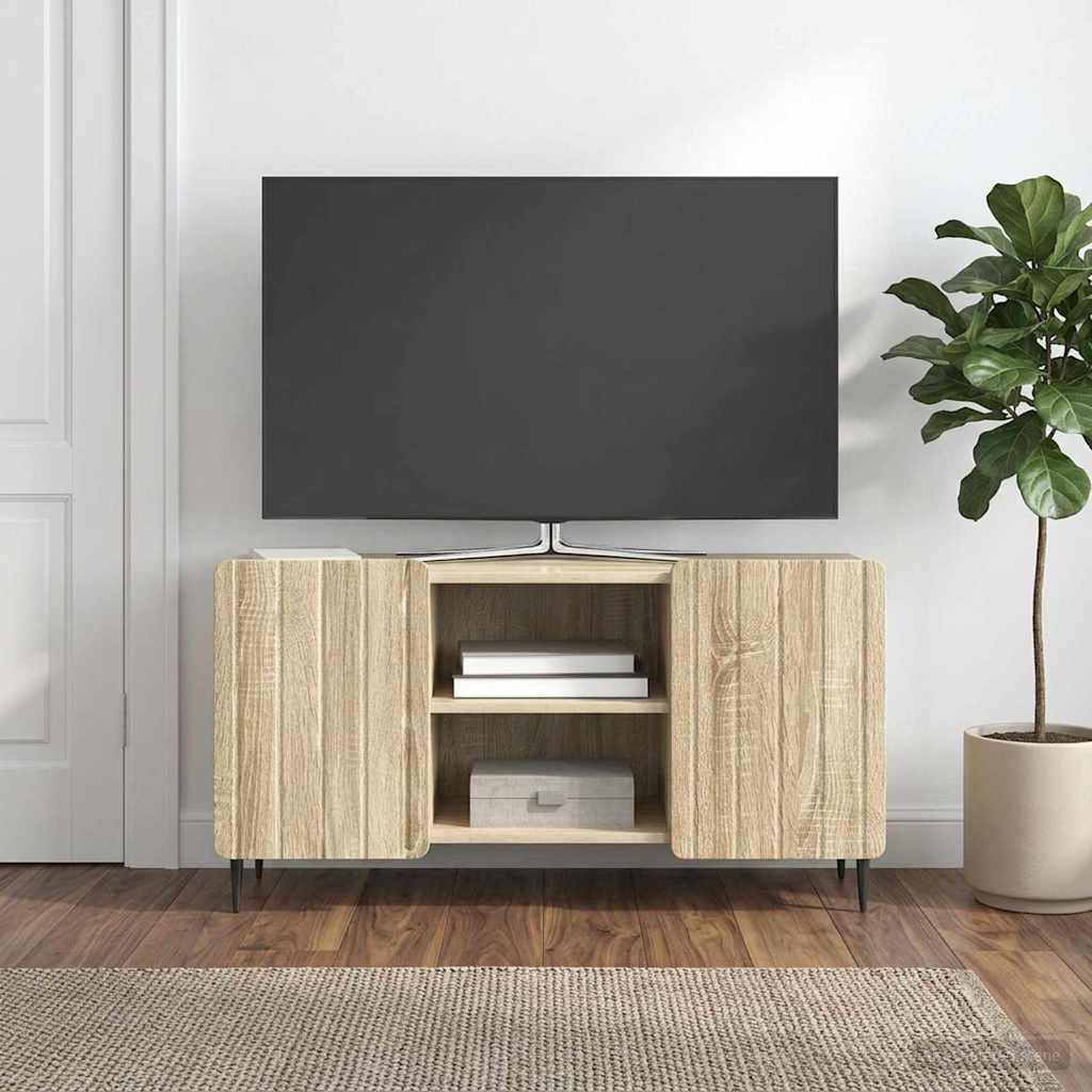 894467_1.jpg vidaXL TV skrinka Dub sonoma 102 x 34,5 x 52 cm Kompozitné drevo – Obrázok 1