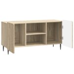 vidaXL TV skrinka Dub sonoma 102 x 34,5 x 52 cm Kompozitné drevo – Obrázok 5