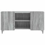 vidaXL TV skrinka Sivá sonoma 102 x 34,5 x 52 cm Kompozitné drevo – Obrázok 6