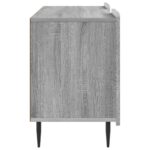 vidaXL TV skrinka Sivá sonoma 102 x 34,5 x 52 cm Kompozitné drevo – Obrázok 7