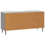 vidaXL TV skrinka Sivá sonoma 102 x 34,5 x 52 cm Kompozitné drevo – Obrázok 8