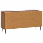 vidaXL TV skrinka Staré drevo 102 x 34,5 x 52 cm Kompozitné drevo – Obrázok 8