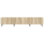vidaXL TV skrinka Dub sonoma 147 x 34,5 x 32 cm Kompozitné drevo – Obrázok 6