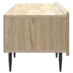 vidaXL TV skrinka Dub sonoma 147 x 34,5 x 32 cm Kompozitné drevo – Obrázok 7