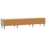 vidaXL TV skrinka Dub sonoma 147 x 34,5 x 32 cm Kompozitné drevo – Obrázok 8