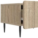 vidaXL TV skrinka Dub sonoma 147 x 34,5 x 32 cm Kompozitné drevo – Obrázok 9