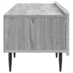 vidaXL TV skrinka Sivá sonoma 147 x 34,5 x 32 cm Kompozitné drevo – Obrázok 7
