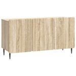 vidaXL TV skrinka Dub sonoma 99 x 34,5 x 52 cm Kompozitné drevo – Obrázok 2