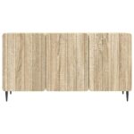 vidaXL TV skrinka Dub sonoma 99 x 34,5 x 52 cm Kompozitné drevo – Obrázok 6