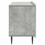 vidaXL TV skrinka Betónovo sivá 99 x 34,5 x 52 cm Kompozitné drevo – Obrázok 7