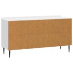vidaXL TV skrinka Biela s vysokým leskom 99 x 34,5 x 52 cm – Obrázok 8