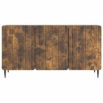 vidaXL TV skrinka Dymový dub 99 x 34,5 x 52 cm Kompozitné drevo – Obrázok 6