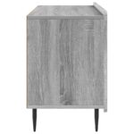 vidaXL TV skrinka Sivá sonoma 99 x 34,5 x 52 cm Kompozitné drevo – Obrázok 7