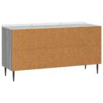 vidaXL TV skrinka Sivá sonoma 99 x 34,5 x 52 cm Kompozitné drevo – Obrázok 8
