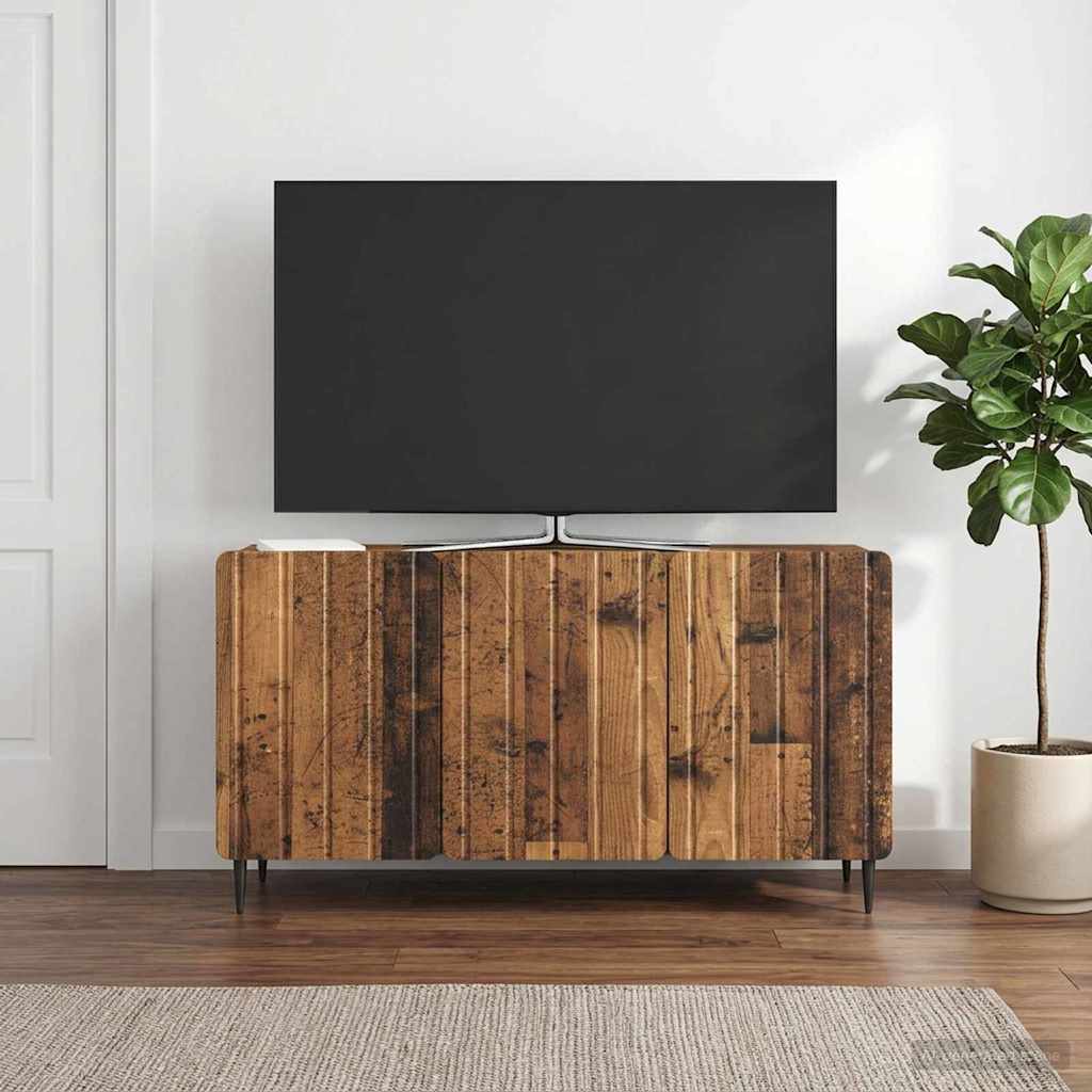 894493_1.jpg vidaXL TV skrinka Staré drevo 99 x 34,5 x 52 cm Kompozitné drevo – Obrázok 1