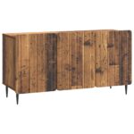 vidaXL TV skrinka Staré drevo 99 x 34,5 x 52 cm Kompozitné drevo – Obrázok 2