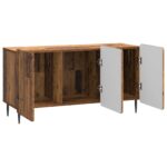 vidaXL TV skrinka Staré drevo 99 x 34,5 x 52 cm Kompozitné drevo – Obrázok 5