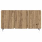vidaXL TV skrinka Dub artisan 99 x 34,5 x 52 cm Kompozitné drevo – Obrázok 6