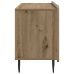 vidaXL TV skrinka Dub artisan 99 x 34,5 x 52 cm Kompozitné drevo – Obrázok 7