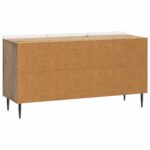 vidaXL TV skrinka Dub artisan 99 x 34,5 x 52 cm Kompozitné drevo – Obrázok 8