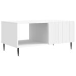 vidaXL Konferenčný stolík Biela 90 x 50 x 40 cm Kompozitné drevo – Obrázok 2