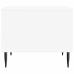 vidaXL Konferenčný stolík Biela 90 x 50 x 40 cm Kompozitné drevo – Obrázok 7