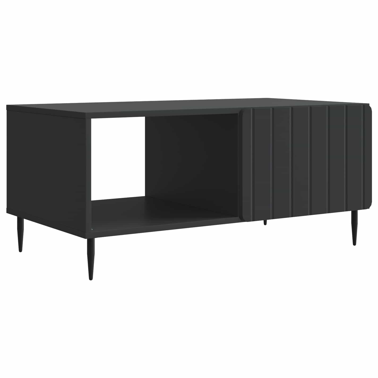 894496_1.jpg vidaXL Konferenčný stolík Čierna 90 x 50 x 40 cm Kompozitné drevo – Obrázok 1