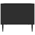 vidaXL Konferenčný stolík Čierna 90 x 50 x 40 cm Kompozitné drevo – Obrázok 5