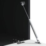 vidaXL Konferenčný stolík Čierna 90 x 50 x 40 cm Kompozitné drevo – Obrázok 7