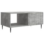 vidaXL Konferenčný stolík Betónovo sivá 90 x 50 x 40 cm – Obrázok 2