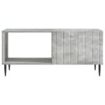 vidaXL Konferenčný stolík Betónovo sivá 90 x 50 x 40 cm – Obrázok 5