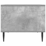 vidaXL Konferenčný stolík Betónovo sivá 90 x 50 x 40 cm – Obrázok 6