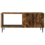 vidaXL Konferenčný stolík Dymový dub 90 x 50 x 40 cm Kompozitné drevo – Obrázok 4