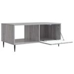 vidaXL Konferenčný stolík Sivý Sonoma 90 x 50 x 40 cm Kompozitné drevo – Obrázok 4
