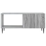 vidaXL Konferenčný stolík Sivý Sonoma 90 x 50 x 40 cm Kompozitné drevo – Obrázok 5