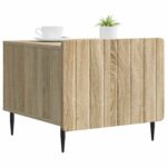 vidaXL Konferenčný stolík Dub sonoma 49 x 50 x 42 cm Kompozitné drevo – Obrázok 3